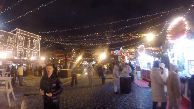 Red Square, Moscow at Christmas 2024 смотреть онлайн