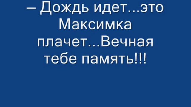в память о максиме. любим помним скорбим.. смотреть онлайн