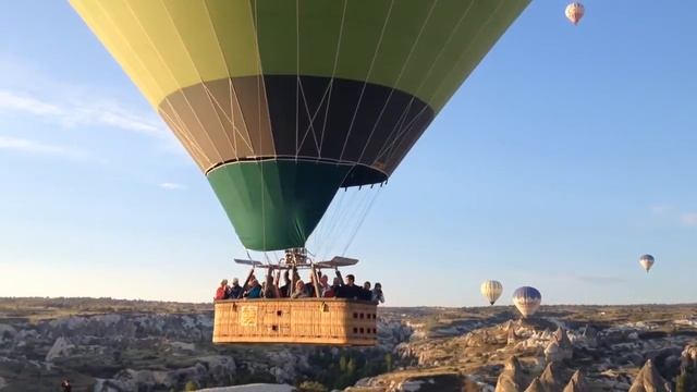 Воздушные шары в Каппадокии, Турция