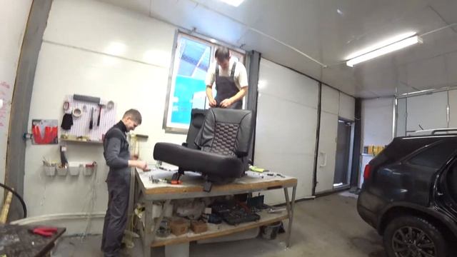 Установка чехлов на Kia Sorento 2 смотреть онлайн
