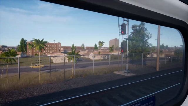 Travelling in Caltrain Baby Bullet - Train Sim World 3 | Passenger Mode смотреть онлайн