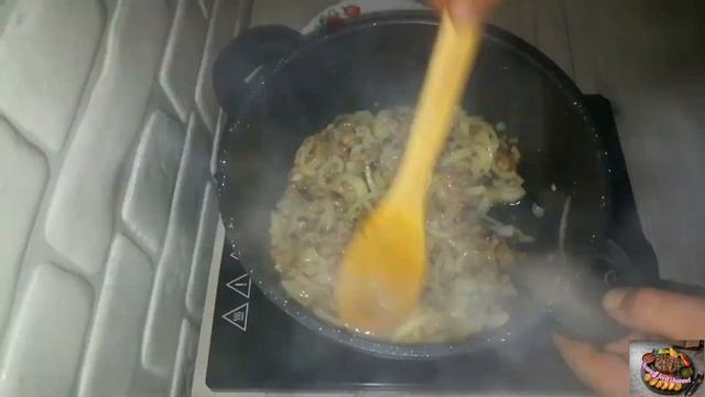 Тушёная капуста с рисом и фаршем. смотреть онлайн