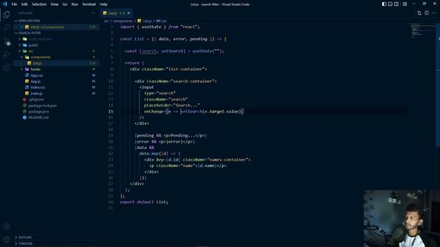 How To Search and Filter Component In ReactJS | Simple React Search Filter Guide смотреть онлайн
