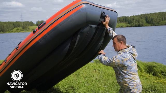 Обзор ПВХ лодки «Афалина 390» от компании RusBoat смотреть онлайн