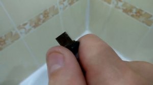 Смесители. Ремонт кнопочного переключателя на душ.