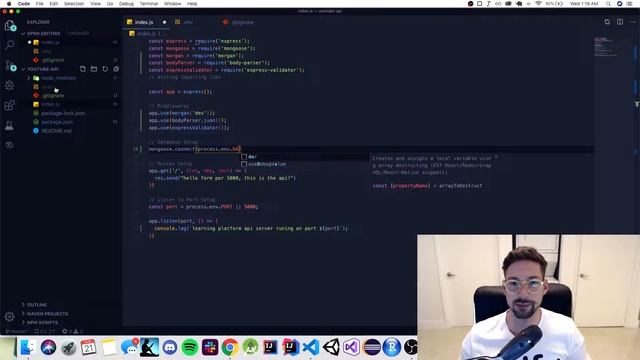 Node & MongoDB Api - #2 [Database Setup] смотреть онлайн
