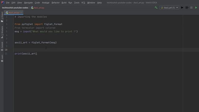 How to make Awesome ASCII Art with Pyfiglet in Python Programming смотреть онлайн
