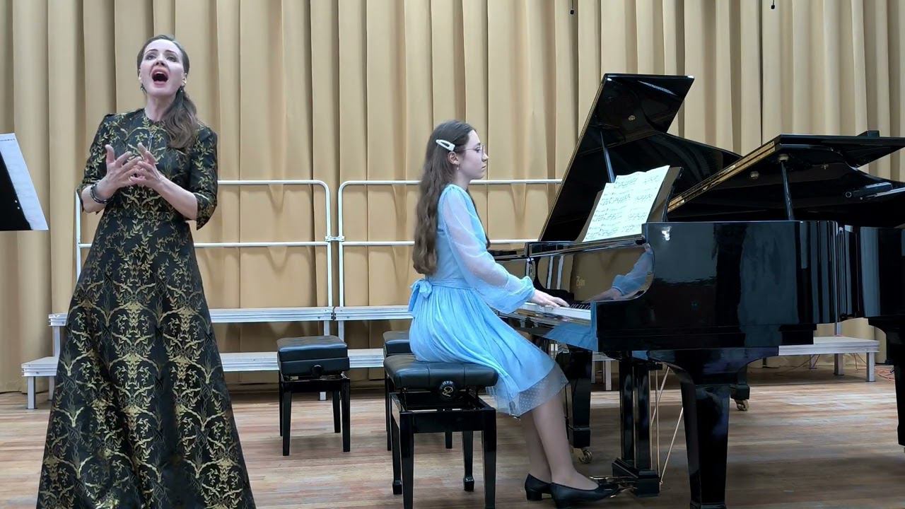 20.С.Рахманинов, сл.В.Гюго «Они отвечали» (фрагмент). Исп.конц. Танделова София, соло Чернышева Н.В. смотреть онлайн