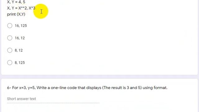 Python- 7 quizzes with solutions смотреть онлайн