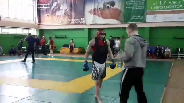 Финал Чемпионата Тверской области по Ушу-саньда: Сергей Соловьев смотреть онлайн