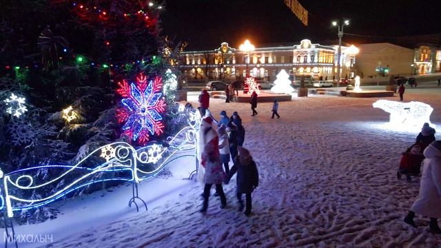 Главные ёлки города Гродно.MP4 смотреть онлайн