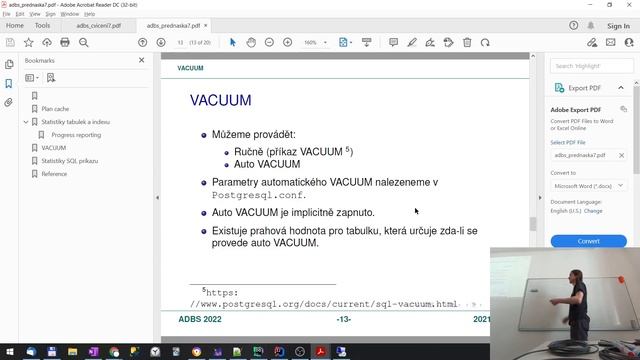 7. Administrace databázových systémů - Monitorování PostgreSQL смотреть онлайн