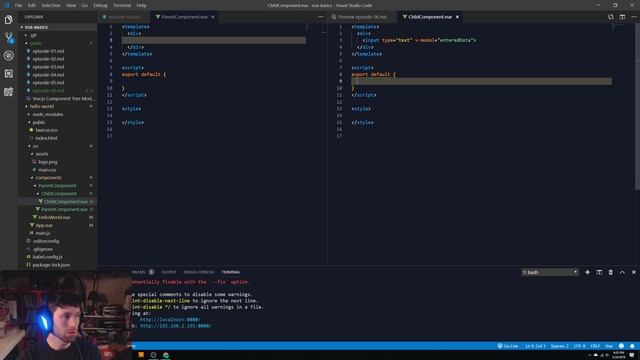 Vue.js Basics Ep. 06 - Custom Events In Depth смотреть онлайн