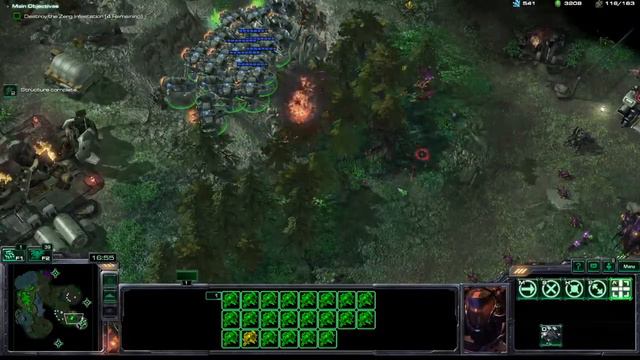 We need to save colonists, and get some FIRE POWER! (starcraft 2, terran playthrough part 4) смотреть онлайн