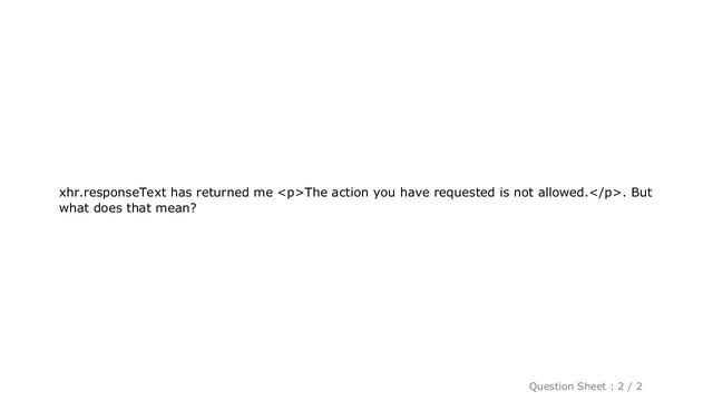 jQuery : Debugging jQuery ajax 500 Internal server error смотреть онлайн