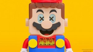 LEGO Super Mario Comparison (Original vs. LEGO)