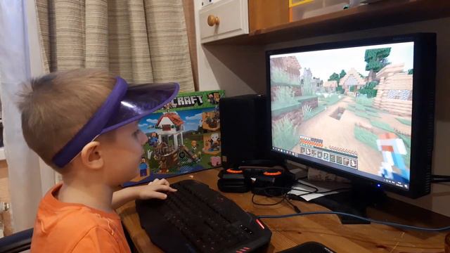 #1 часть GAME minecraft играет Матвей BOG смотреть онлайн