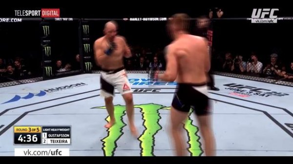 Alexander Gustafsson vs Glover Teixeira Fight Highlights | Александр Густафссон vs Гловер Тейшейра