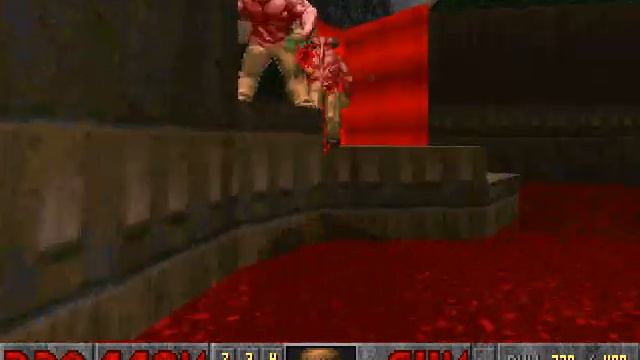 Ultimate DOOM (100%) Walkthrough (E1M8) Phobos Anomaly (UV Difficulty) смотреть онлайн