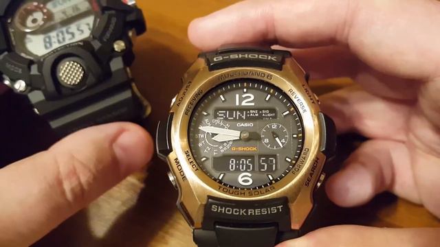 Casio G-Shock GW-2500B-5AER GRAVITY DEFIER - Ustawienia Zegarka [PL]