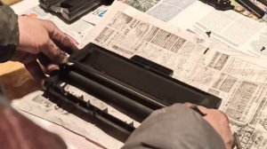 Заправляем картридж Samsung SCX-4100/4200/4220 (1 способ).