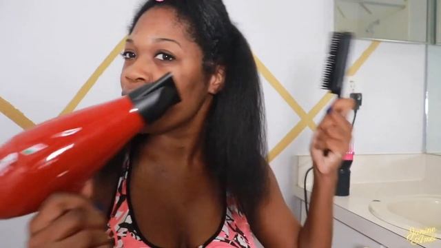 BaByliss Pro Blow Dryer | 2000 Watts!? | No Flat Iron!? | *NO HEAT DAMAGE | Unboxing | REVIEW & DEM смотреть онлайн