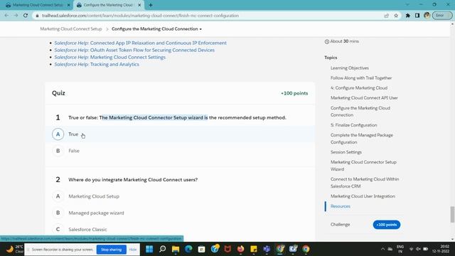 Configure the Marketing Cloud Connection | Marketing Cloud Connect Setup смотреть онлайн