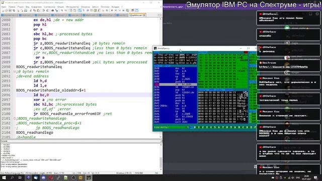 Эмулятор IBM PC на ZX Spectrum - игры! смотреть онлайн