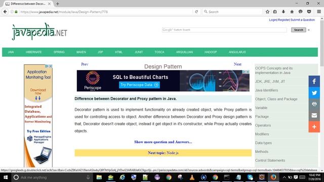 Difference between Decorator and Proxy pattern in Java.
| javapedia.net смотреть онлайн