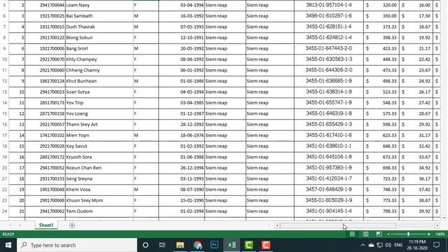 How to make freeze columns or rows | Excel Tips and Tricks #13 смотреть онлайн