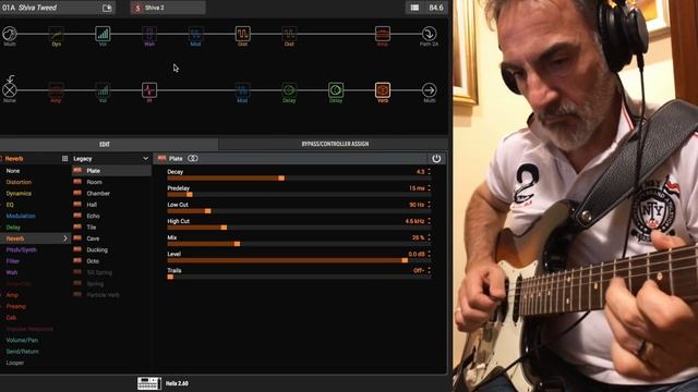 Line 6 Helix - Patch Shiva Tweed (Bogner Shiva + Fender tweed) смотреть онлайн