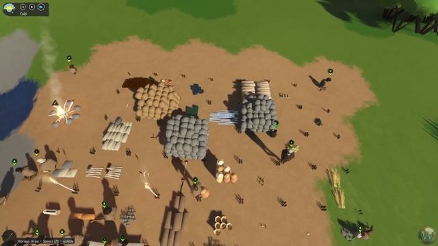 Sapiens 0.4 - Radial Farming & New Storage and Crafting Area - Let's Play - Episode 10 смотреть онлайн