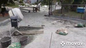 Укладка брусчатки все этапы работы