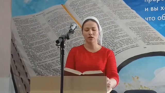 Ульяна Белых. Никто не видел слез Христа (пение) смотреть онлайн