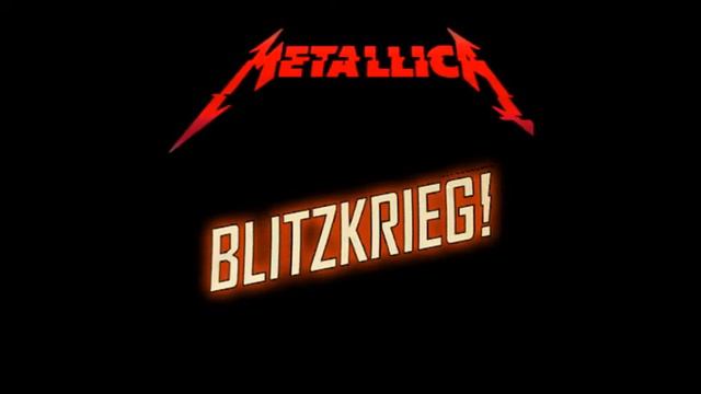 Blitzkrieg - Metallica (HQ Audio) Drumless - #drumless #drumcover #heavymetal #metallica #drums