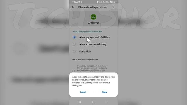 ZArchiver Fix This folder has an Android access restriction In zarchiver Problem Solve смотреть онлайн