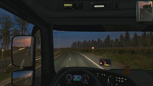 ETS2 1.30 RusMap Mercedes Benz Actros Veliky Novgorod - Moscow смотреть онлайн