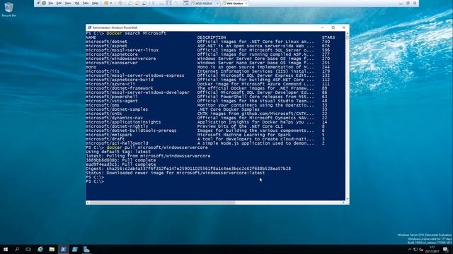 Iniciar contenedor Windows Docker con carpeta compartida con el Host смотреть онлайн