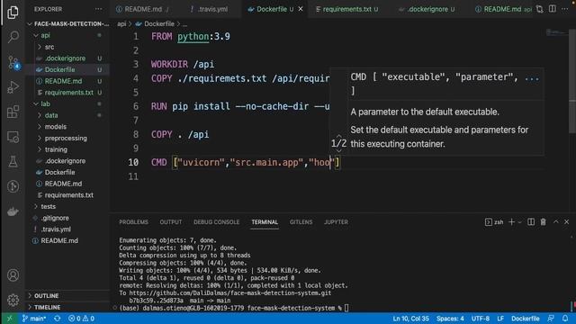 setting up a data science project end to end using docker смотреть онлайн