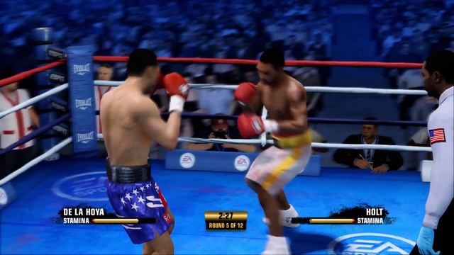 Kendall Holt VS Oscar De La Hoya - Fight Night Champion смотреть онлайн
