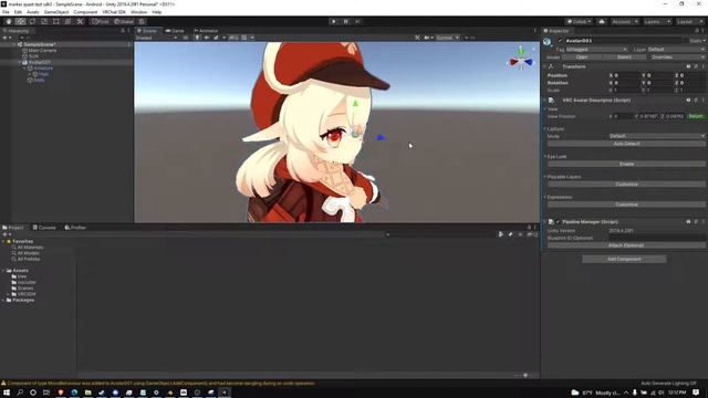 How to fix "VRCAvatarDescriptor is required to build VRChat SDK Content" смотреть онлайн