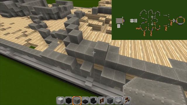 Minecraft : Battleship USS Arizona (BB-39) Memorial Tutorial