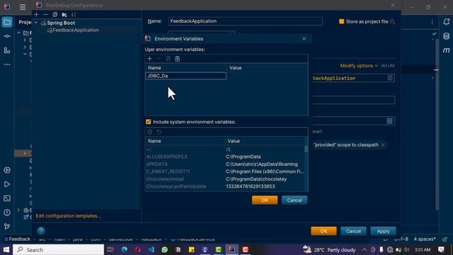 How To Set Environment Variables in Your Spring Boot Application | Read the variable | IntelliJ IDE смотреть онлайн
