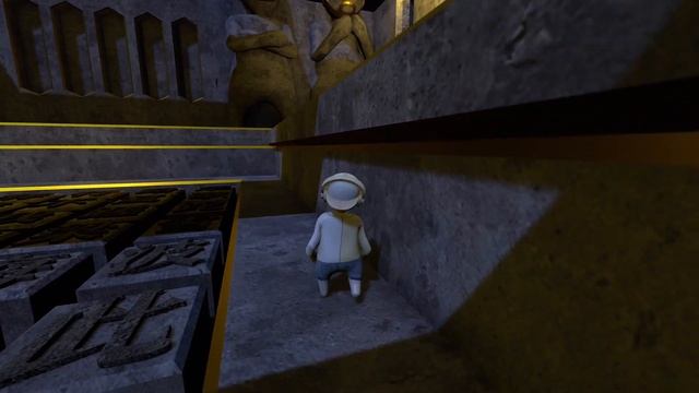 Human Fall Flat - Room Escape Pyramid Level Walkthrough | Custom Map | Steam Workshop Full Gameplay смотреть онлайн