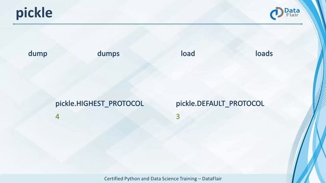 Python Serialization смотреть онлайн