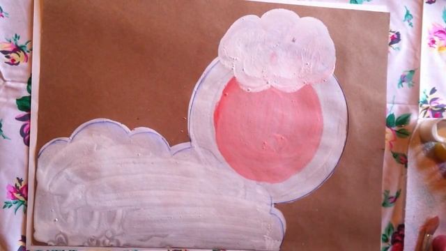 Рисование с маленькими детьми.Как рисовать барашка.От 3-8 лет. смотреть онлайн