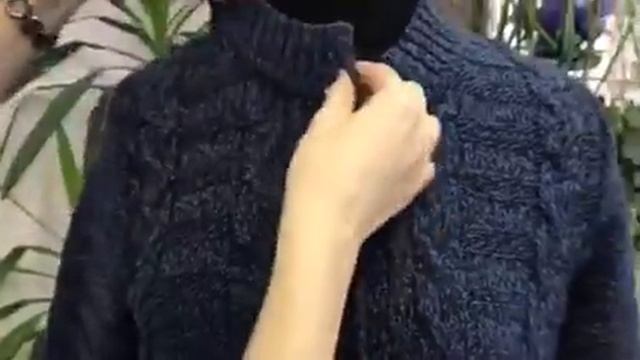 Milana Style. Вязаное пальто. Модель 1027. Размеры 46 - 60. смотреть онлайн
