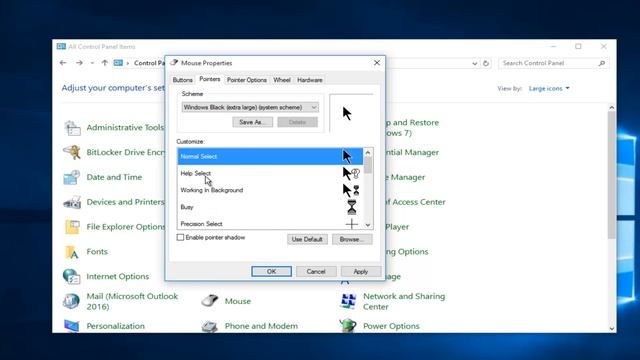 How To Change Your Mouse Cursor In Windows 10 смотреть онлайн