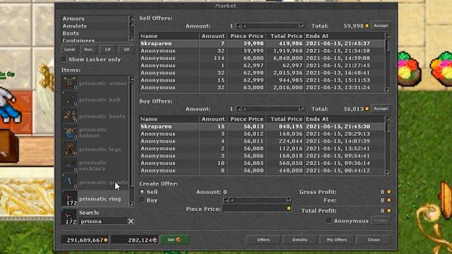 How to MULTIPLY PRISMATIC RINGS - Tibia Quick Tips смотреть онлайн