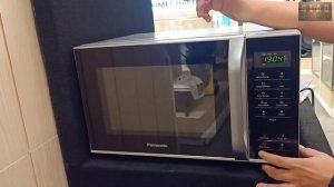 PANASONIC MICROWAVE OVEN NN-ST32HM TUTORIAL